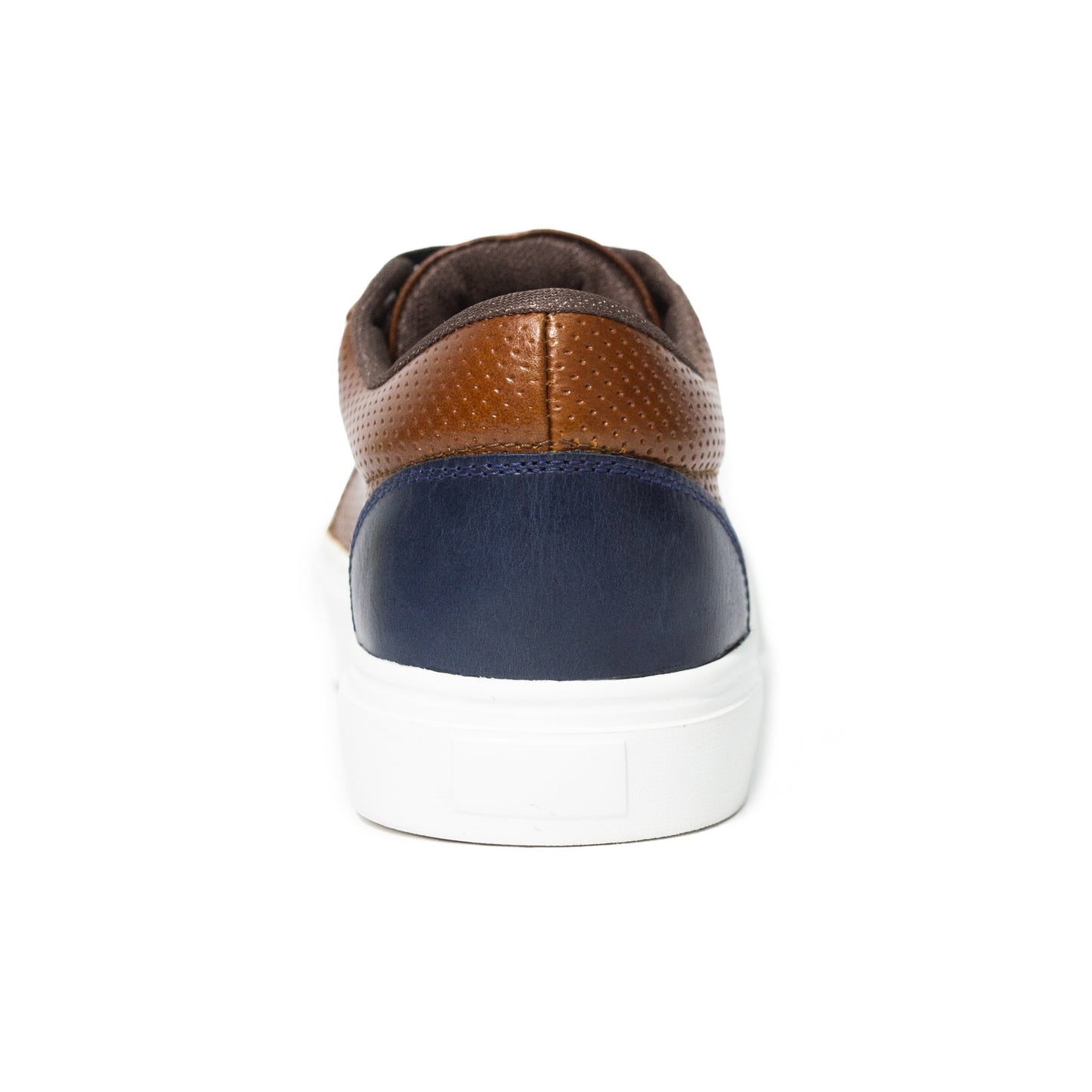 Últimas tallas - TENIS HOMBRE CUERO K80 CAFE / AZUL