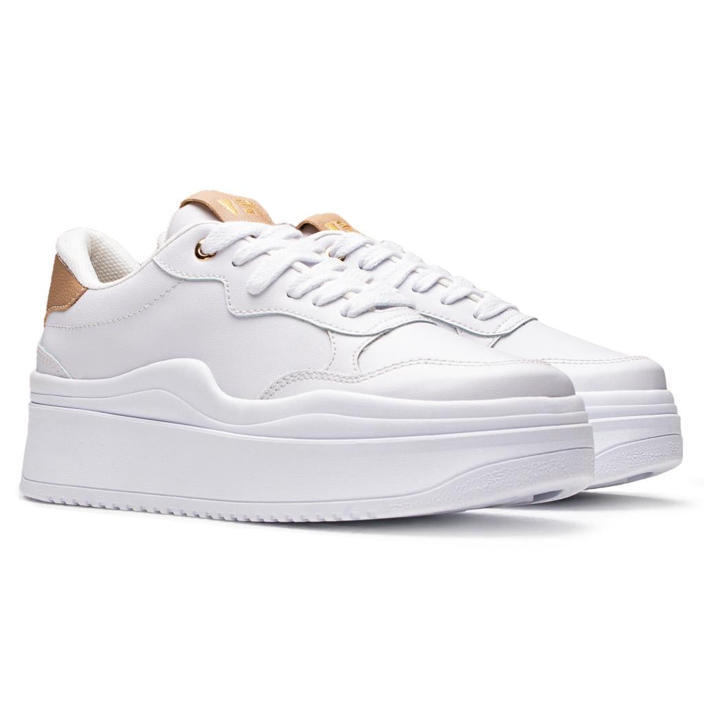 Últimas tallas-TENIS MUJER QUEEN WHITE