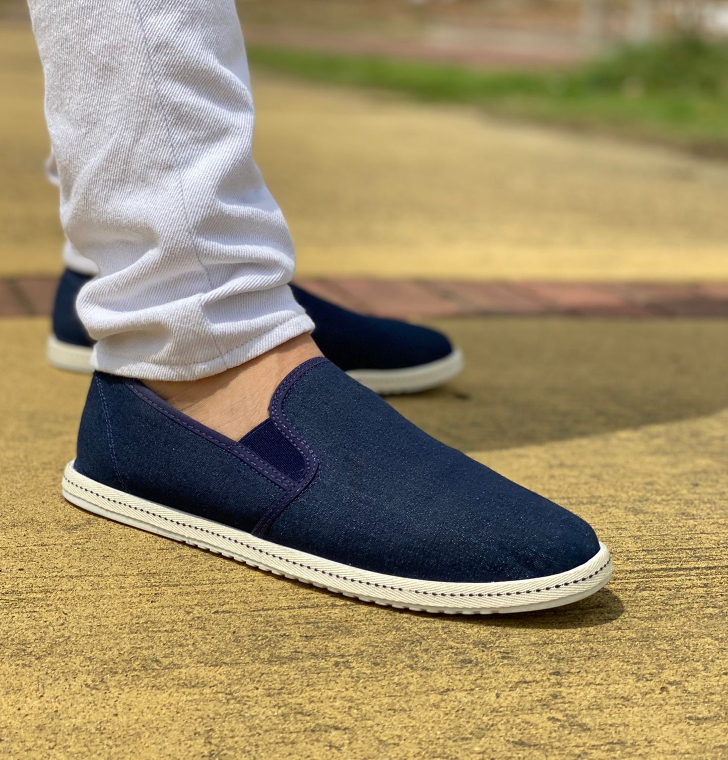 Últimas tallas - TENIS HOMBRE ESPADRILA JEAN NEW