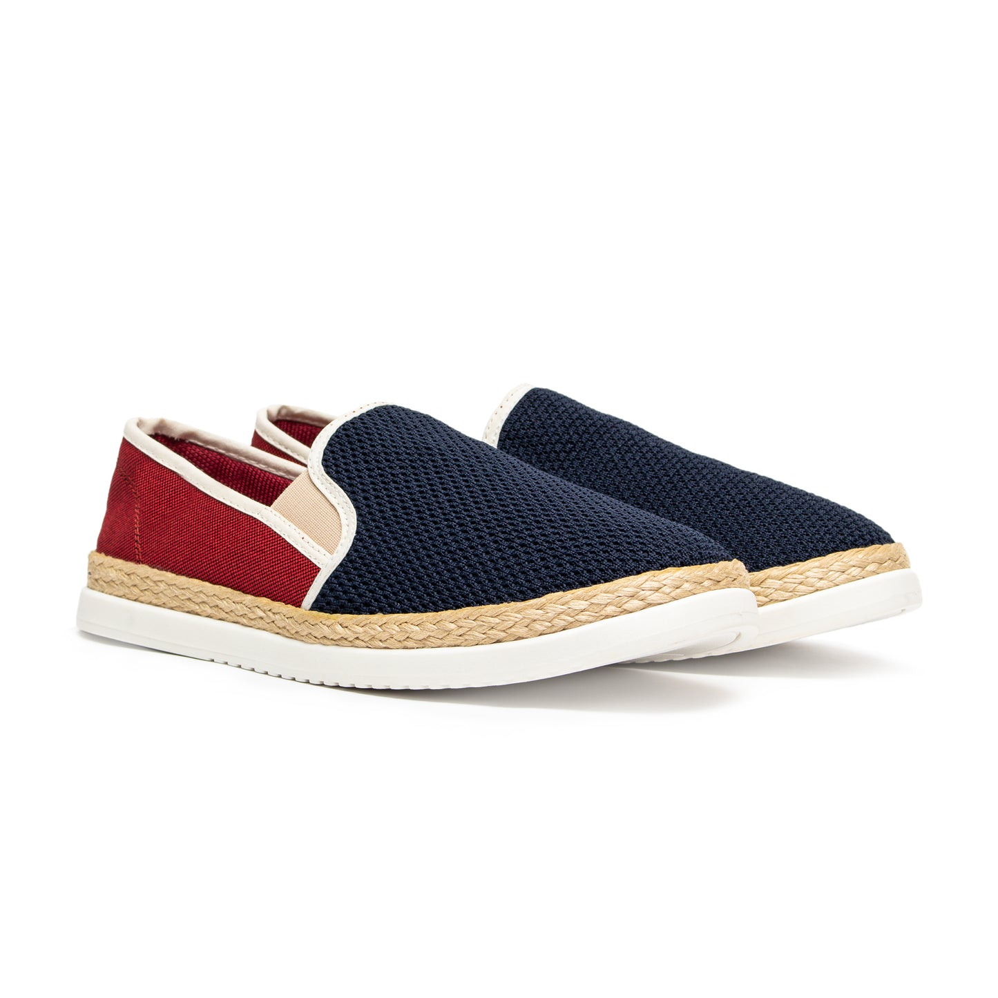 Últimas tallas-TENIS HOMBRE ESPADRILA MADRID AZUL x VINO