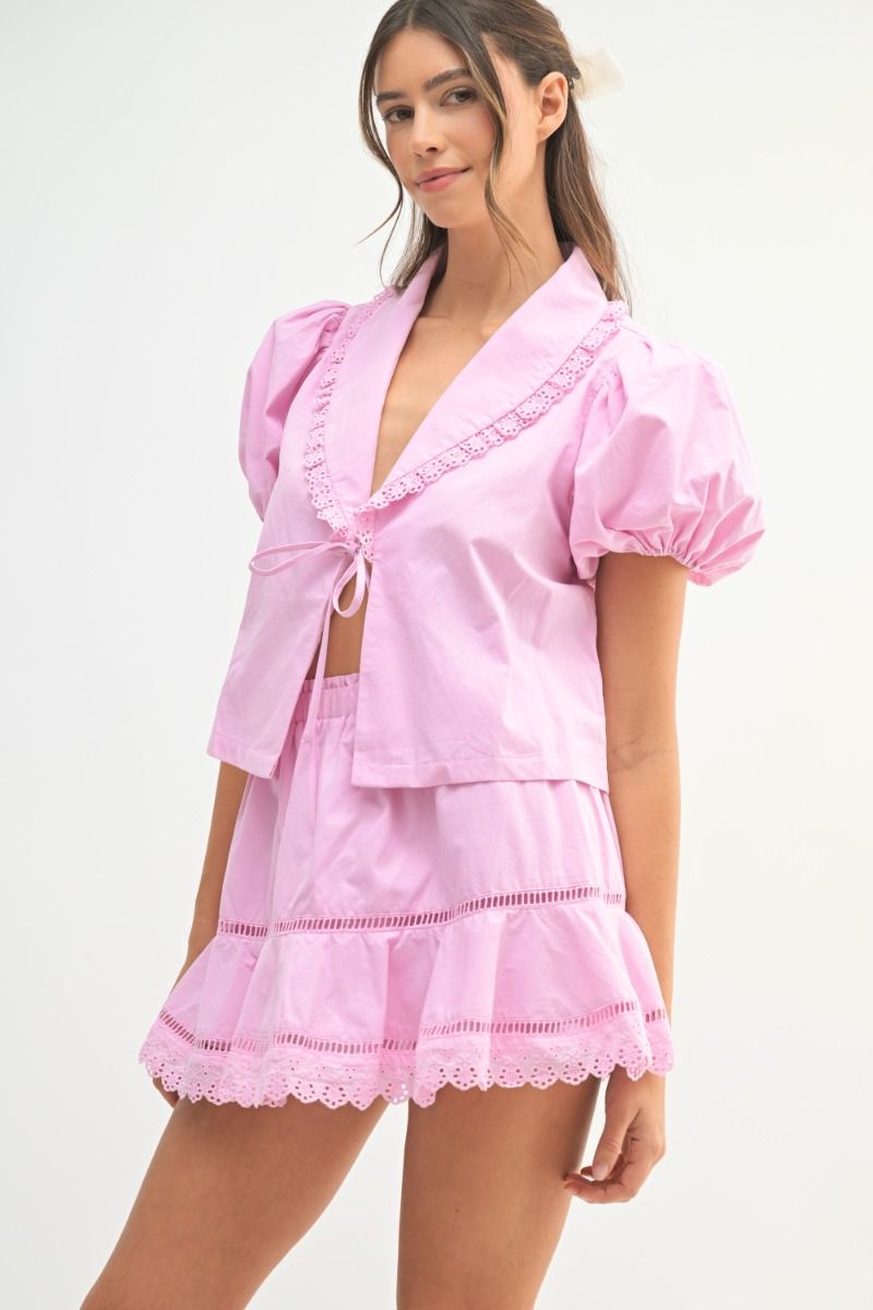 SET CORAL ROSA- ENVIO GRATIS