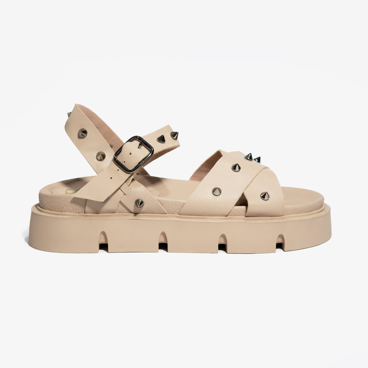 Últimas tallas- PLATAFORMA CATALINA BEIGE