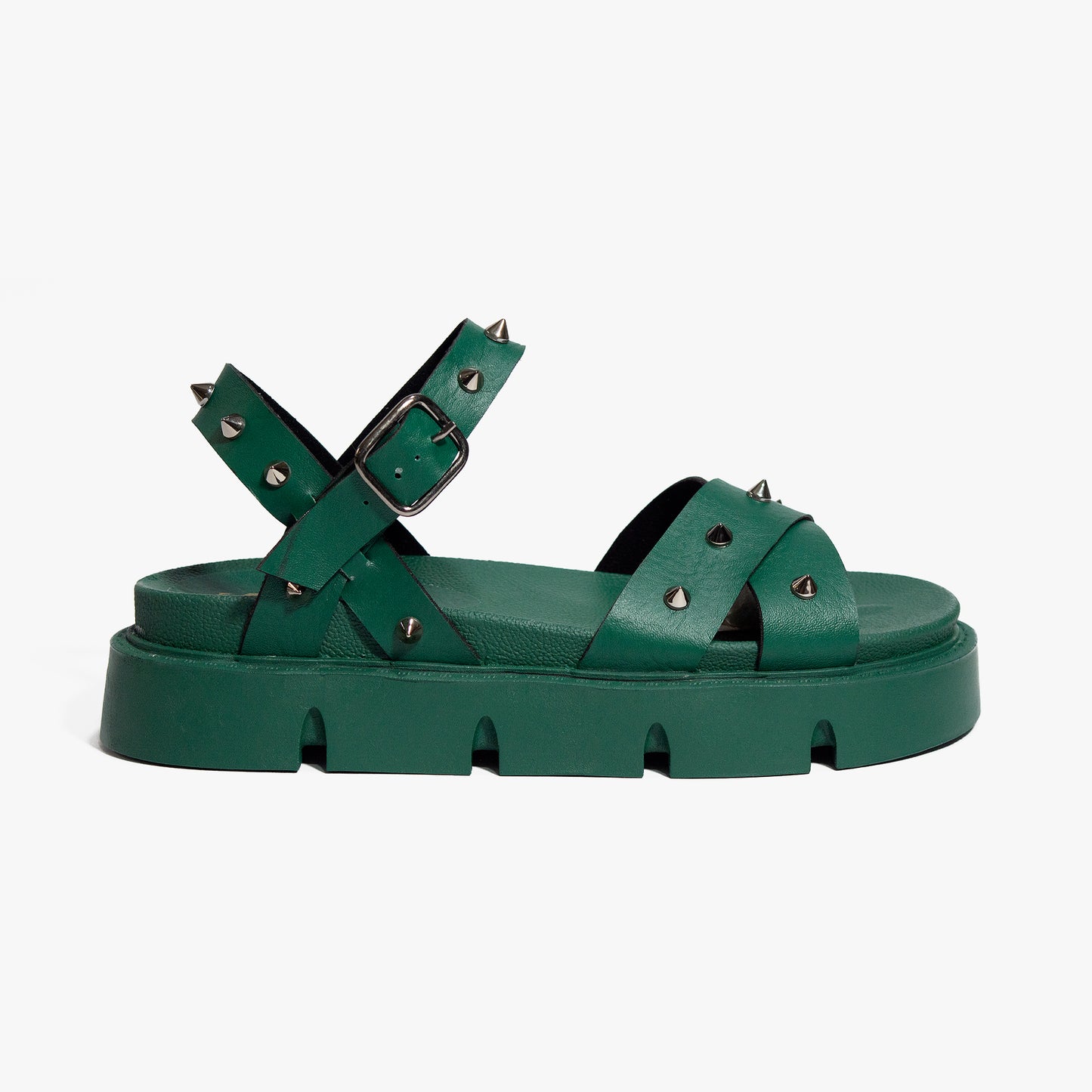 Últimas tallas - PLATAFORMA CATALINA VERDE