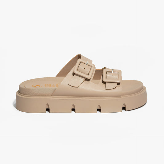 Últimas tallas - PLATAFORMA CONNIE BEIGE