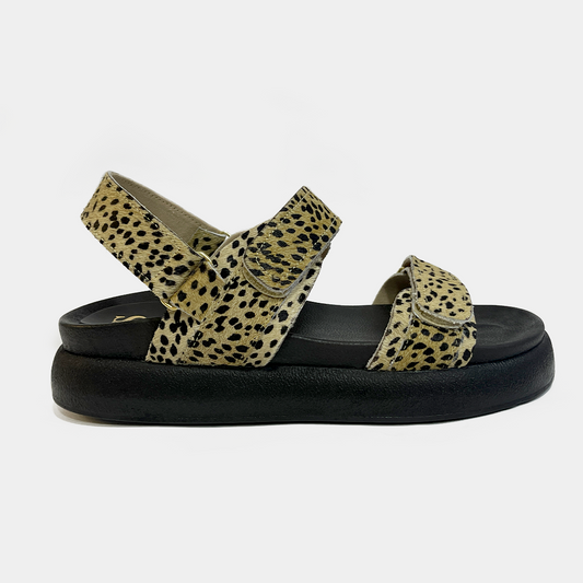 CAYETANA ANIMAL PRINT 100% CUERO