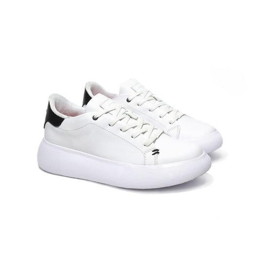 TENIS HOMBRE CUERO KONG BLANCO