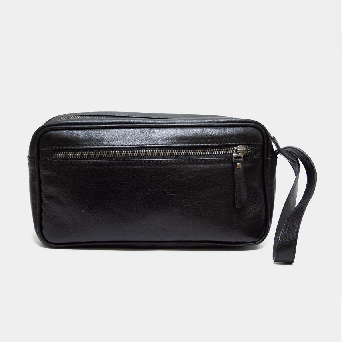 ORGANIZADOR DE VIAJE CUERO NEGRO