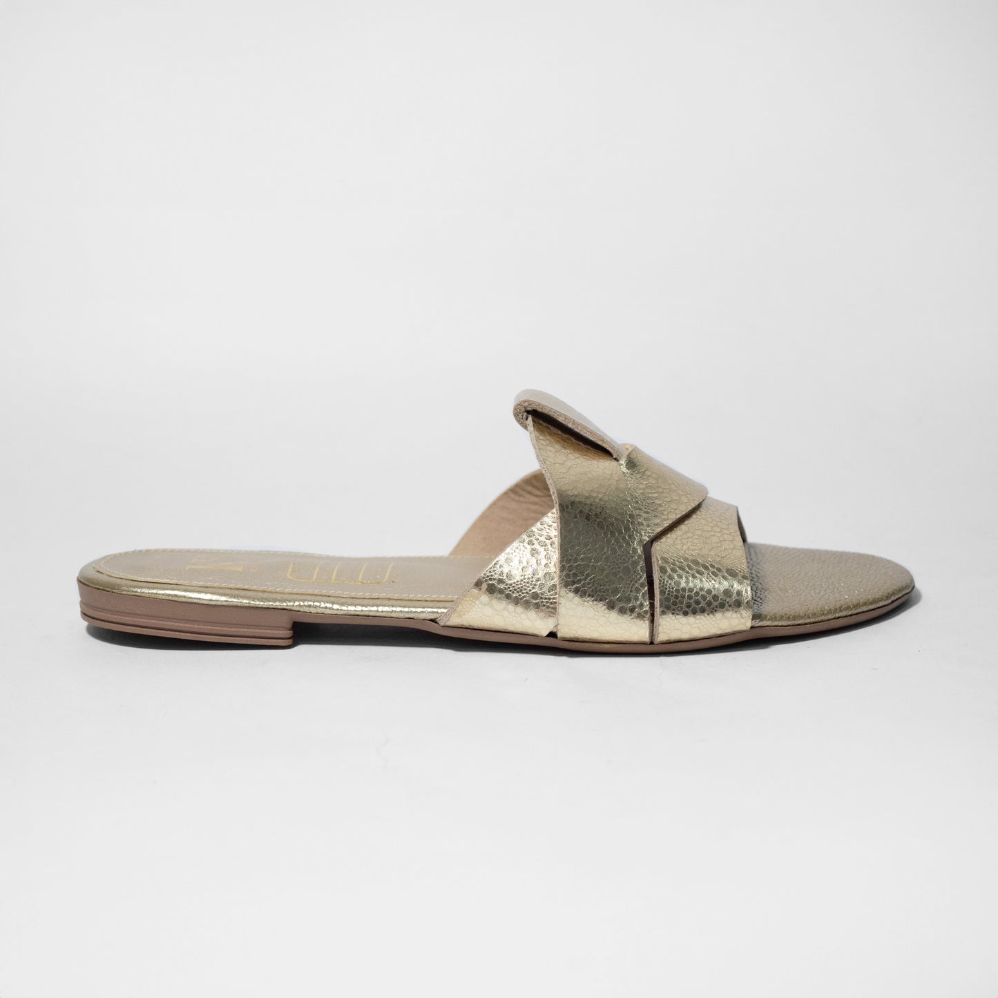 Últimas tallas - SANDALIA 100% CUERO FIORELA GOLD