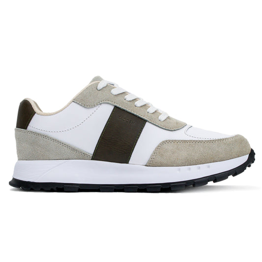 Últimas tallas - TENIS HOMBRE CUERO CLEVELANT VERDE