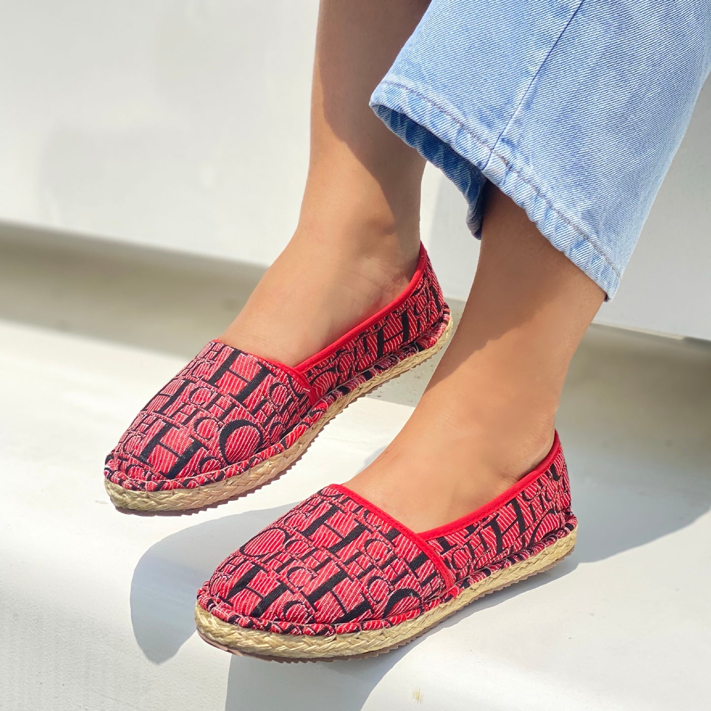 Últimas tallas - ESPADRILA MUJER CH ROJA
