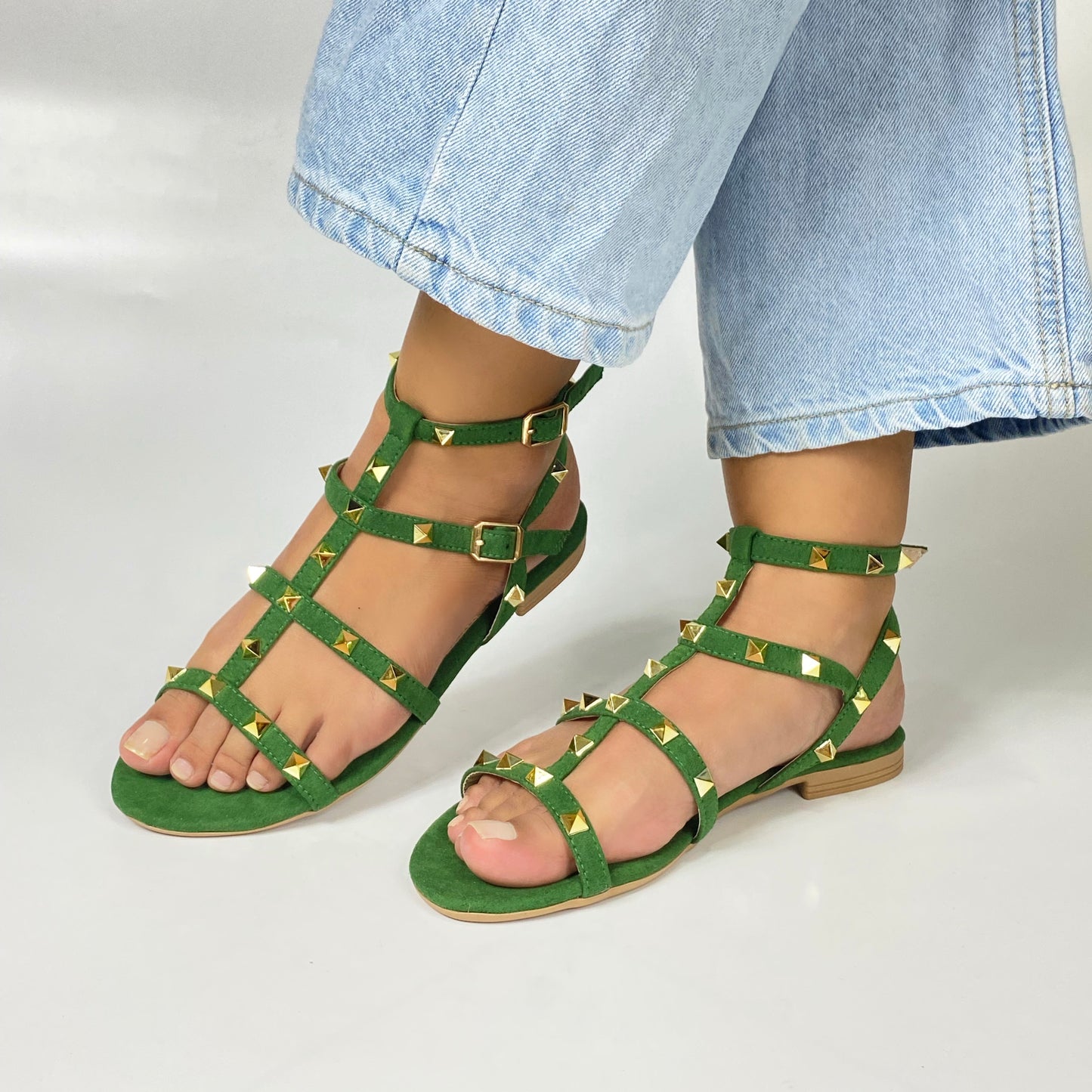 Últimas tallas - SANDALIA MUJER RUBÍ VERDE