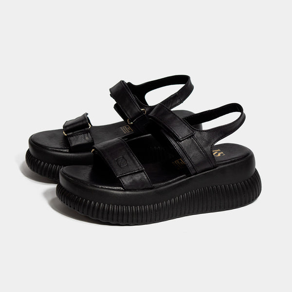 HANNA NEGRA 100% CUERO