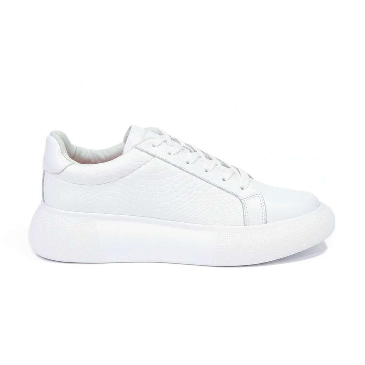 TENIS HOMBRE CUERO CABERNET BLANCO