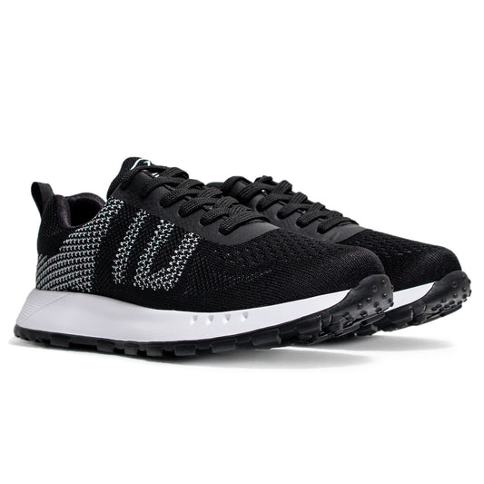 Últimas tallas - TENIS HOMBRE SUECIA NEGRO X BLANCO