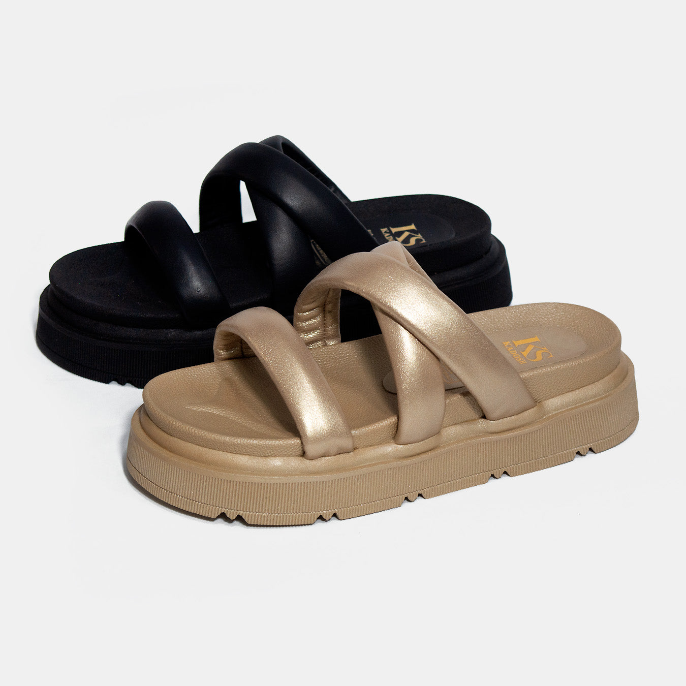 AITANA GOLD 100% CUERO