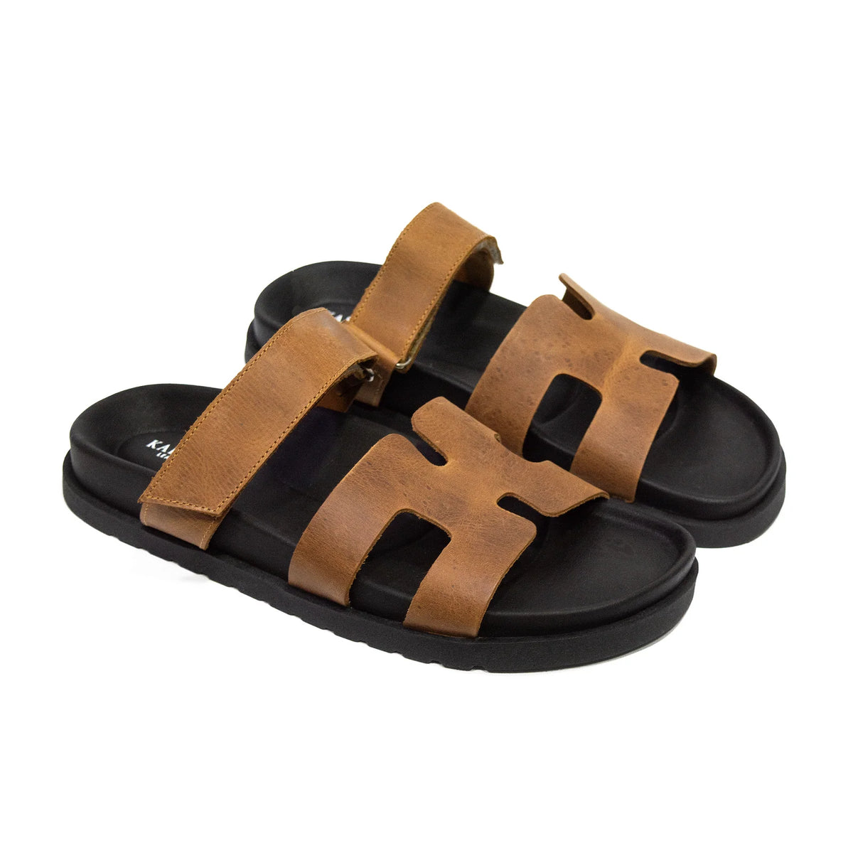 SANDALIAS HOMBRE INVICTUS CUERO MIEL