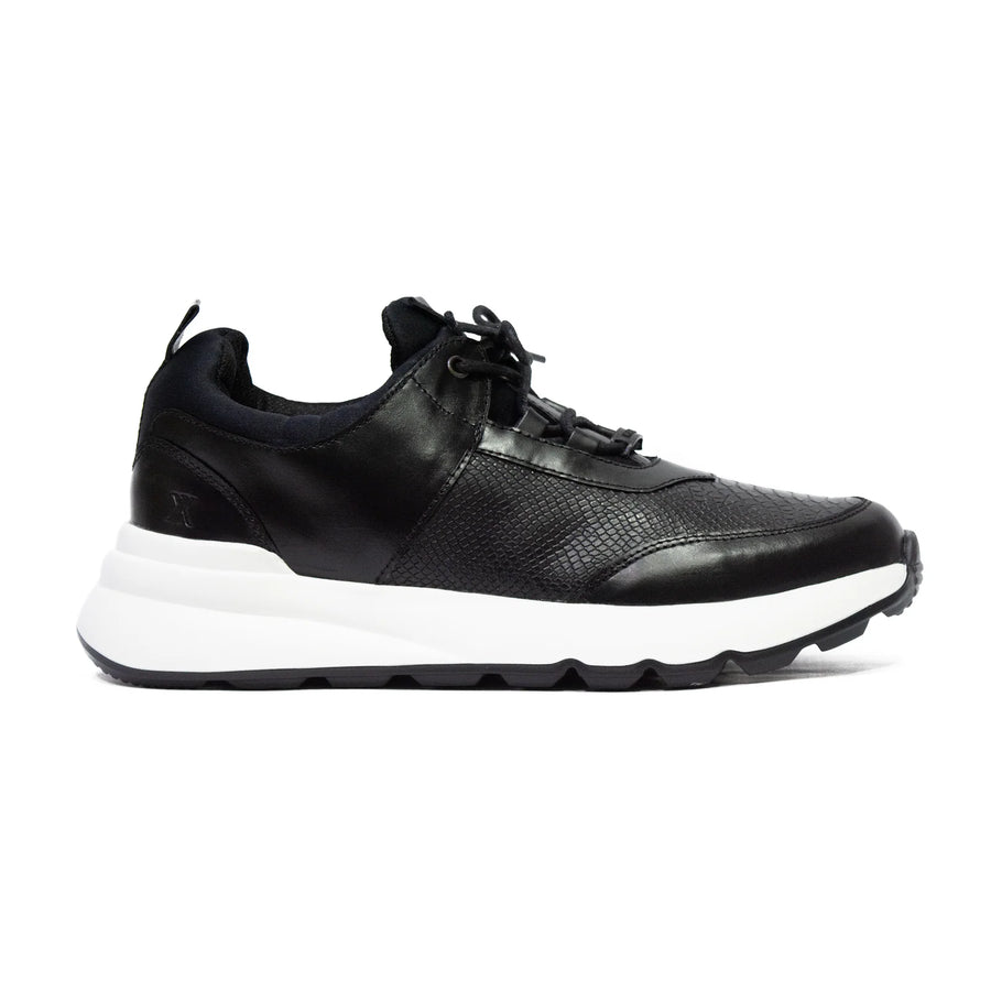 TENIS HOMBRE DAMASCO NEGRO