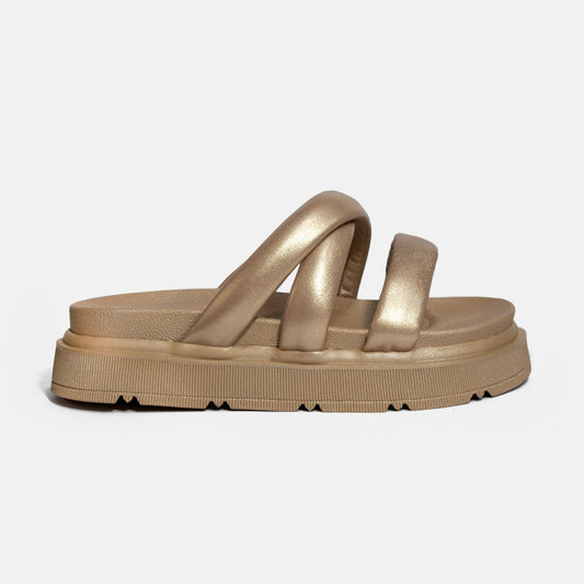 AITANA GOLD 100% CUERO