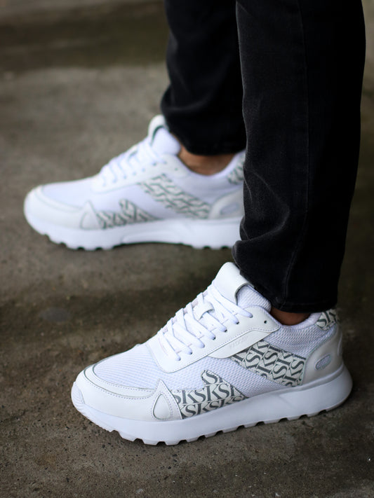 Últimas tallas - TENIS HOMBRE CUERO MISURI BLANCO