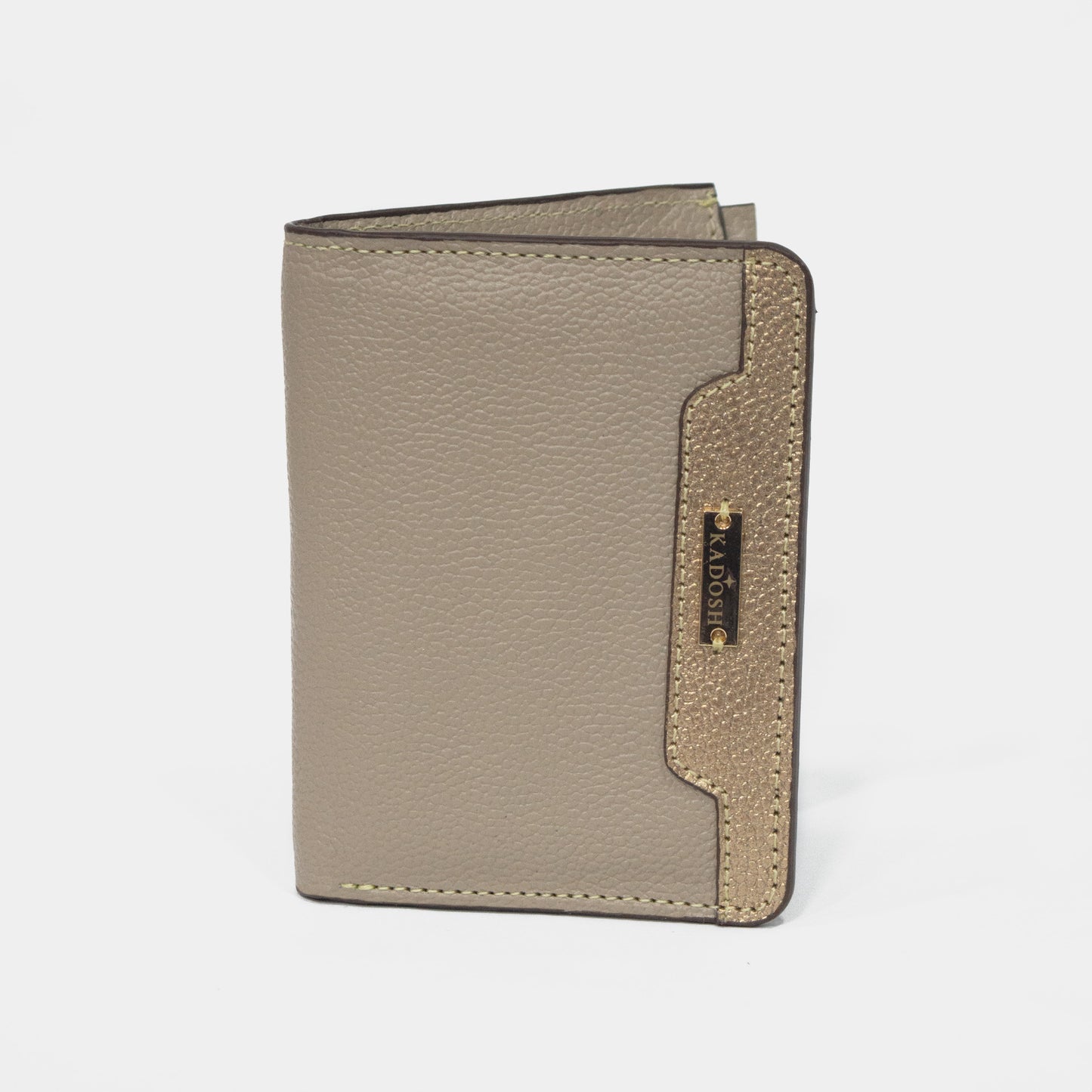 BILLETERA GIA CUERO TAUPE