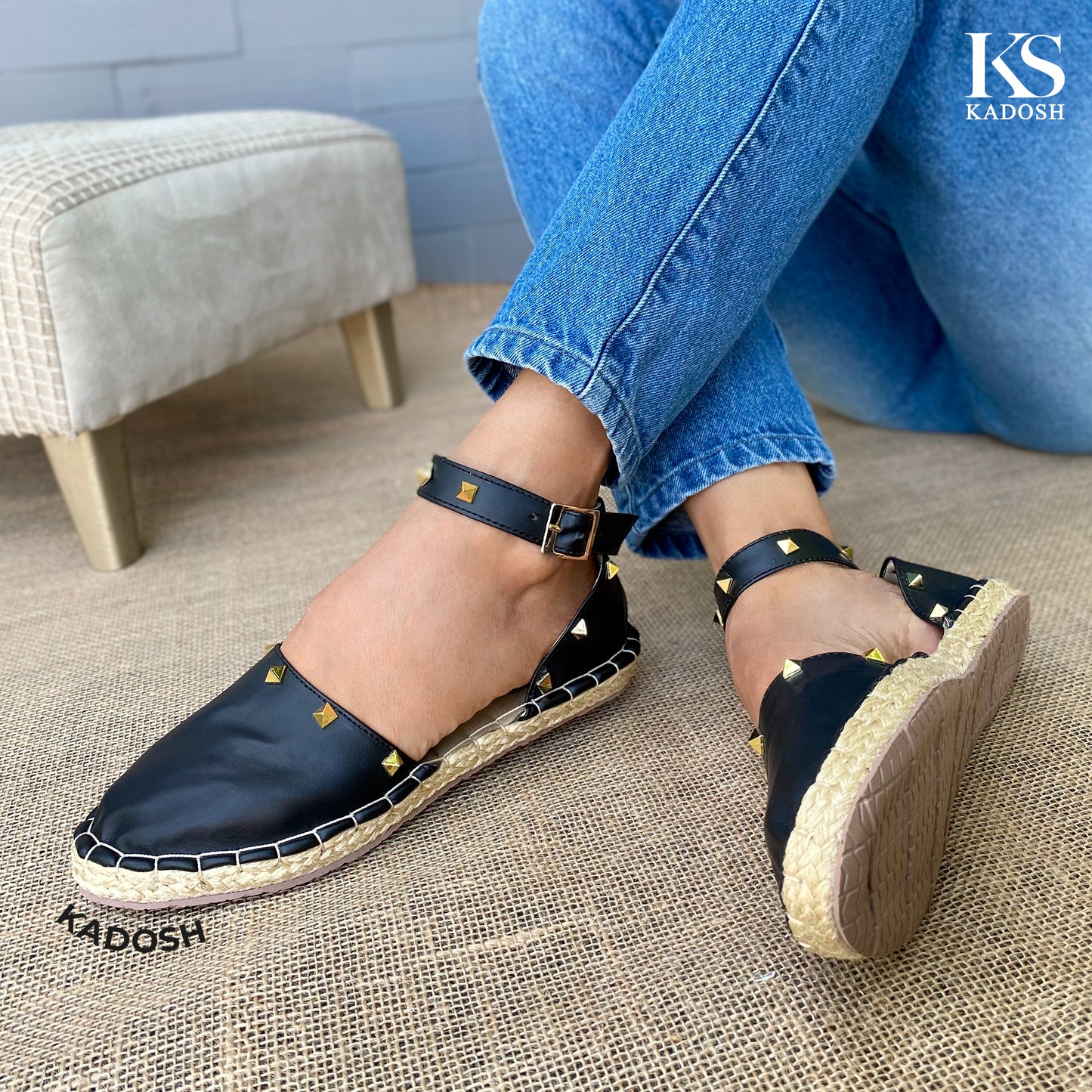 Últimas tallas - ESPADRILA NEGRA DAMA