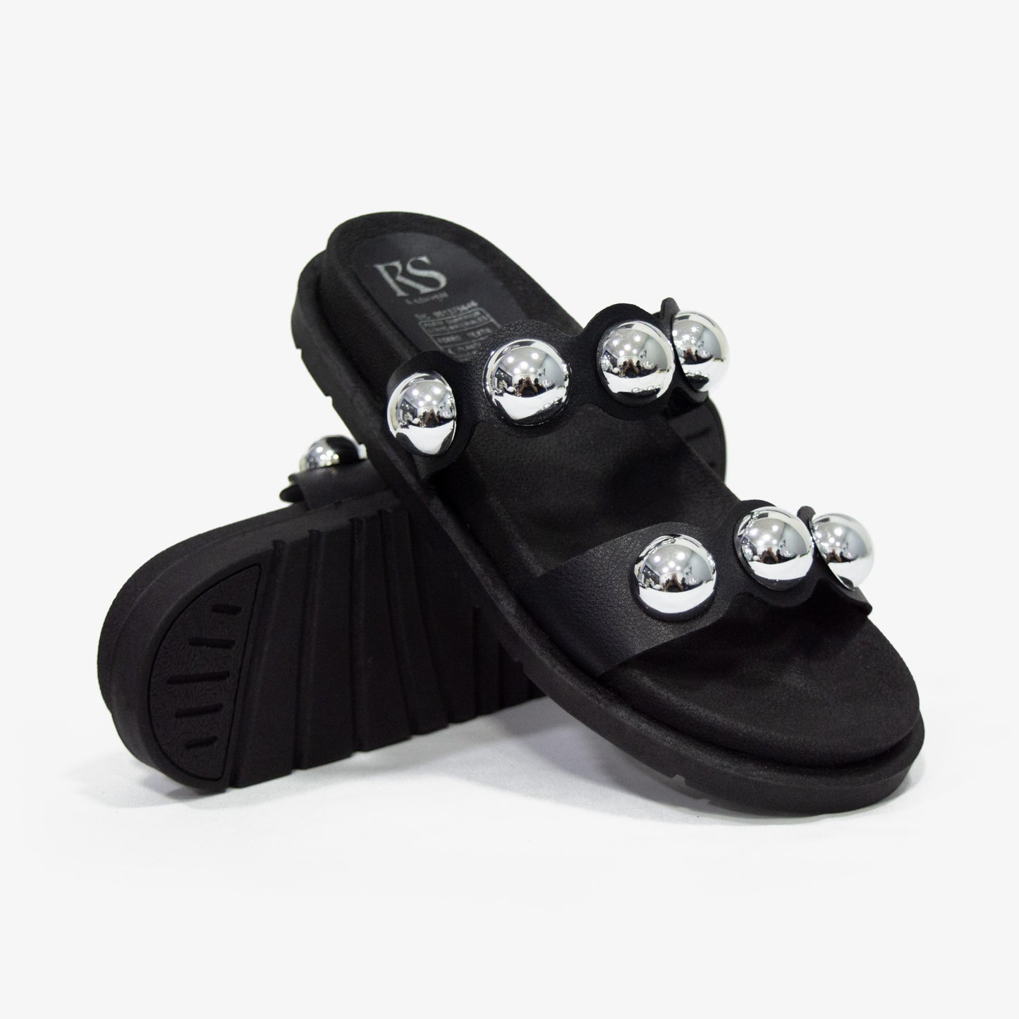 PLATAFORMA GISELLE NEGRA PERLA PLATA - EDICIÓN LIMITADA-ENVIO GRATIS