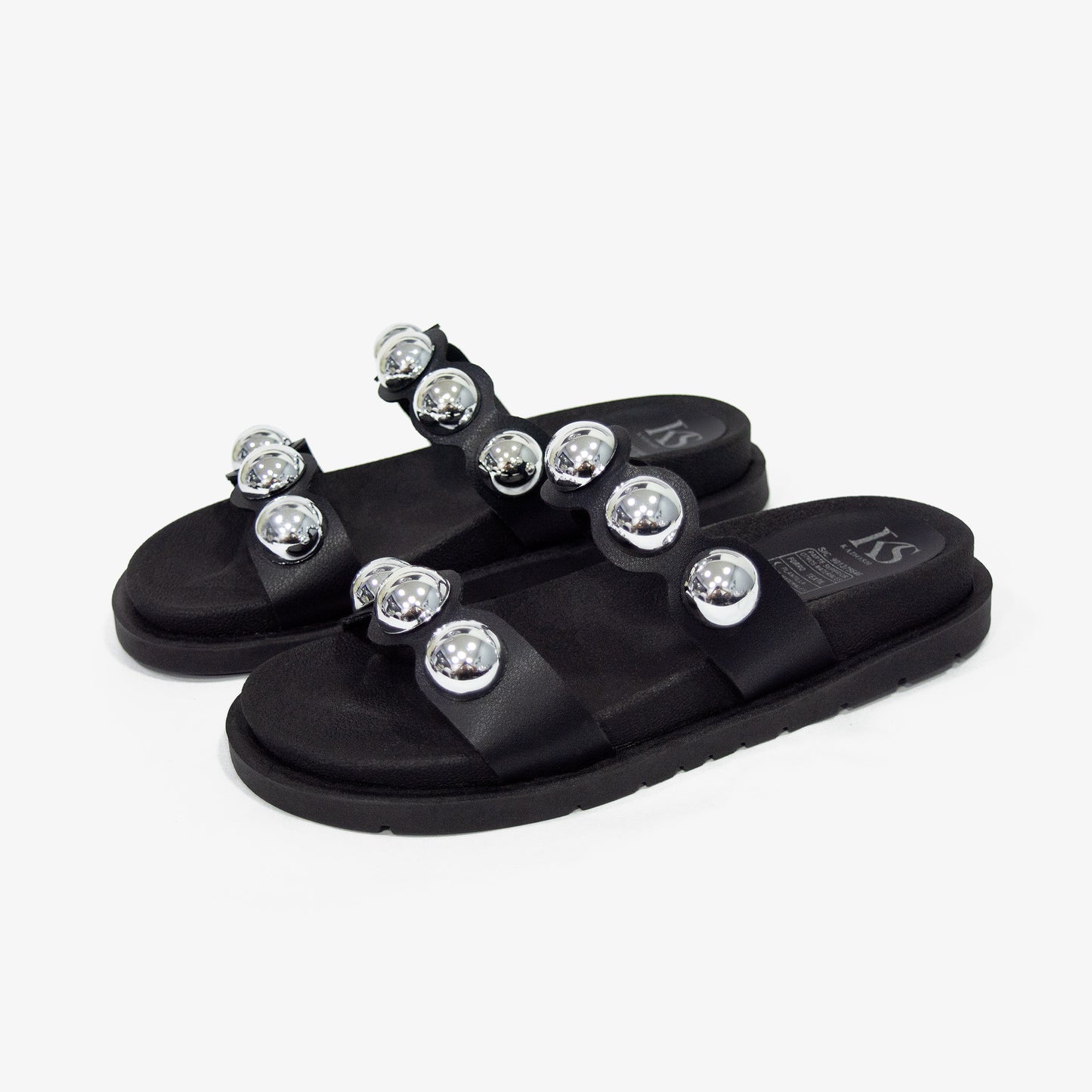 PLATAFORMA GISELLE NEGRA PERLA PLATA - EDICIÓN LIMITADA-ENVIO GRATIS