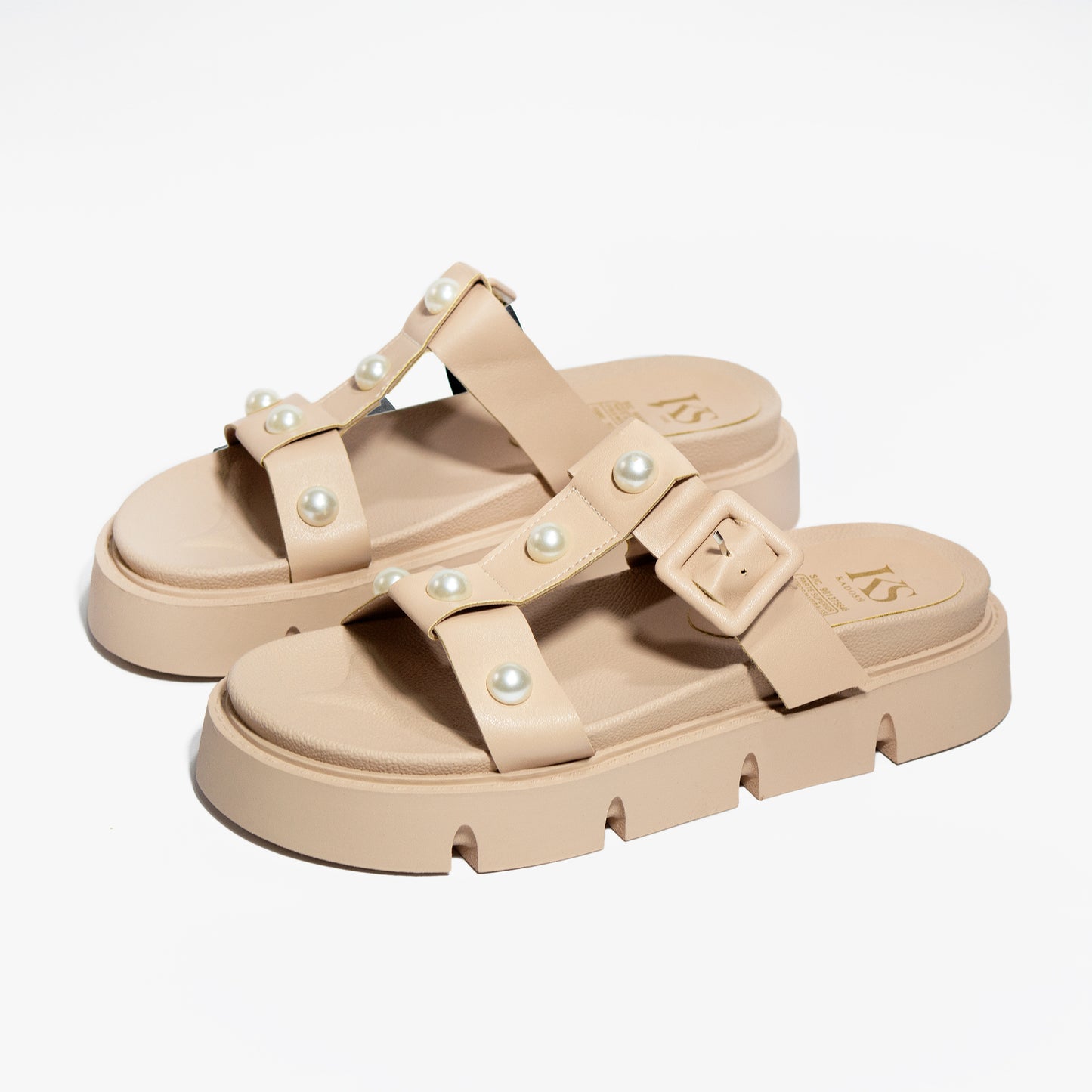 Últimas tallas - PLATAFORMA MARIA BEIGE