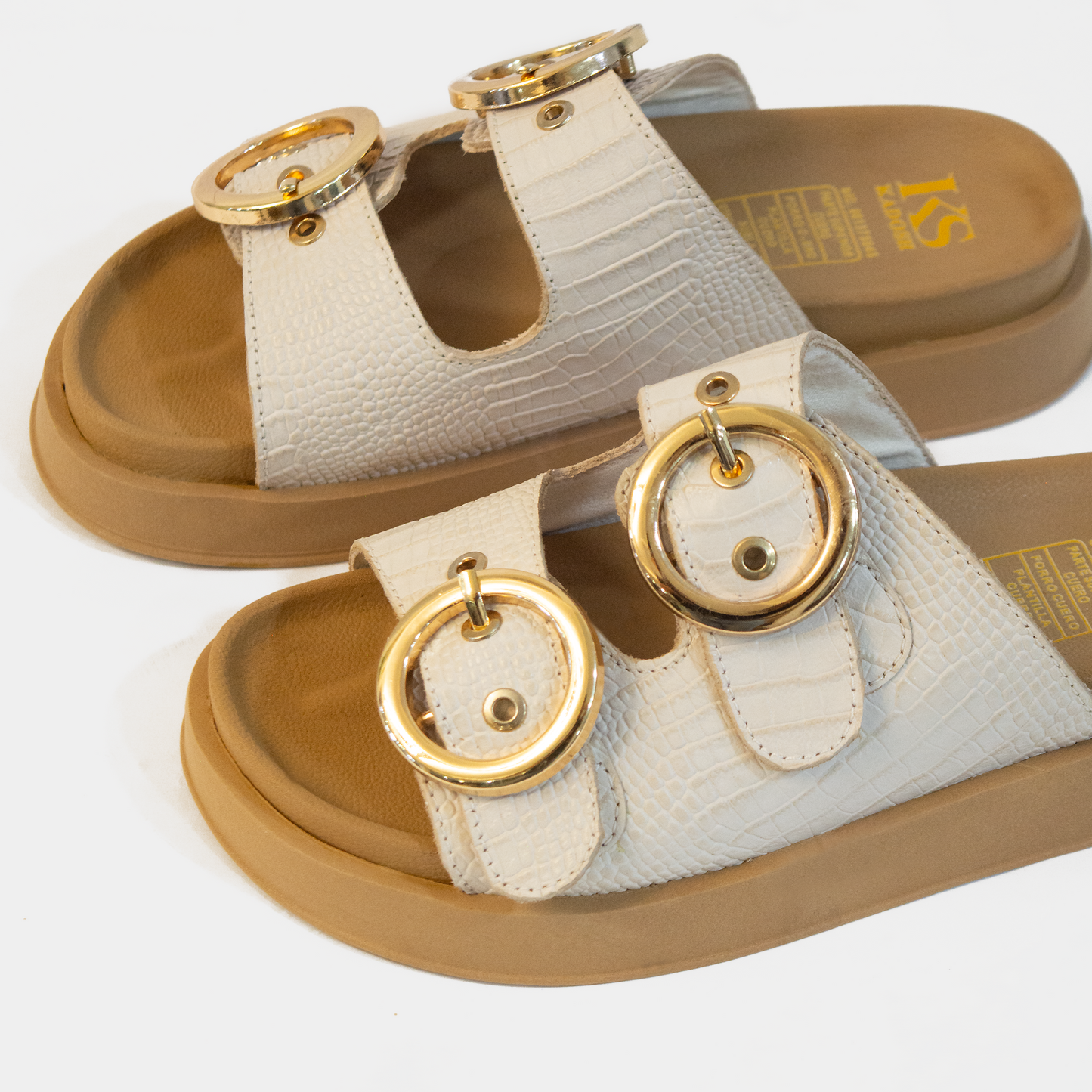 PERLA BEIGE 100% CUERO (EDICION LIMITADA)