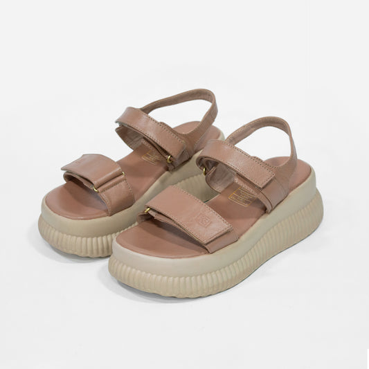 HANNA TAUPE 100% CUERO