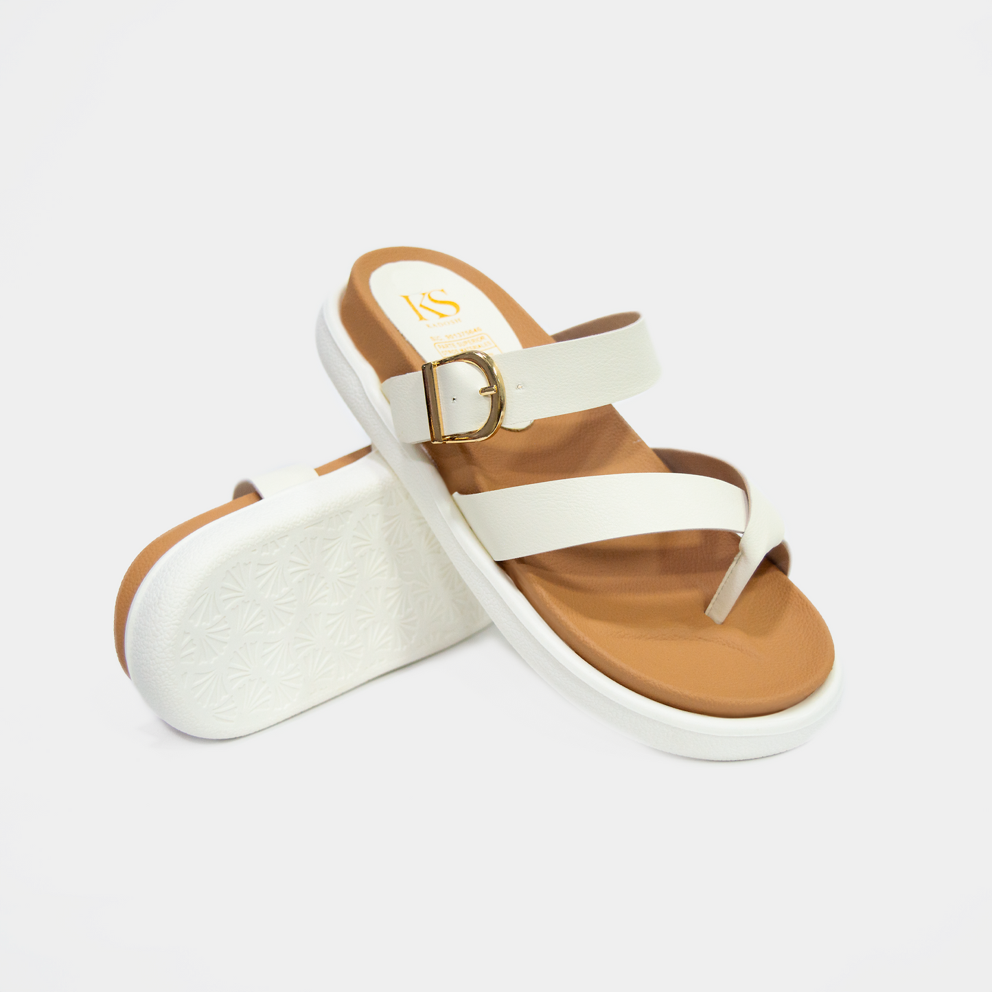 PLATAFORMA JAZMÍN BLANCO HUESO  - ENVIO GRATIS