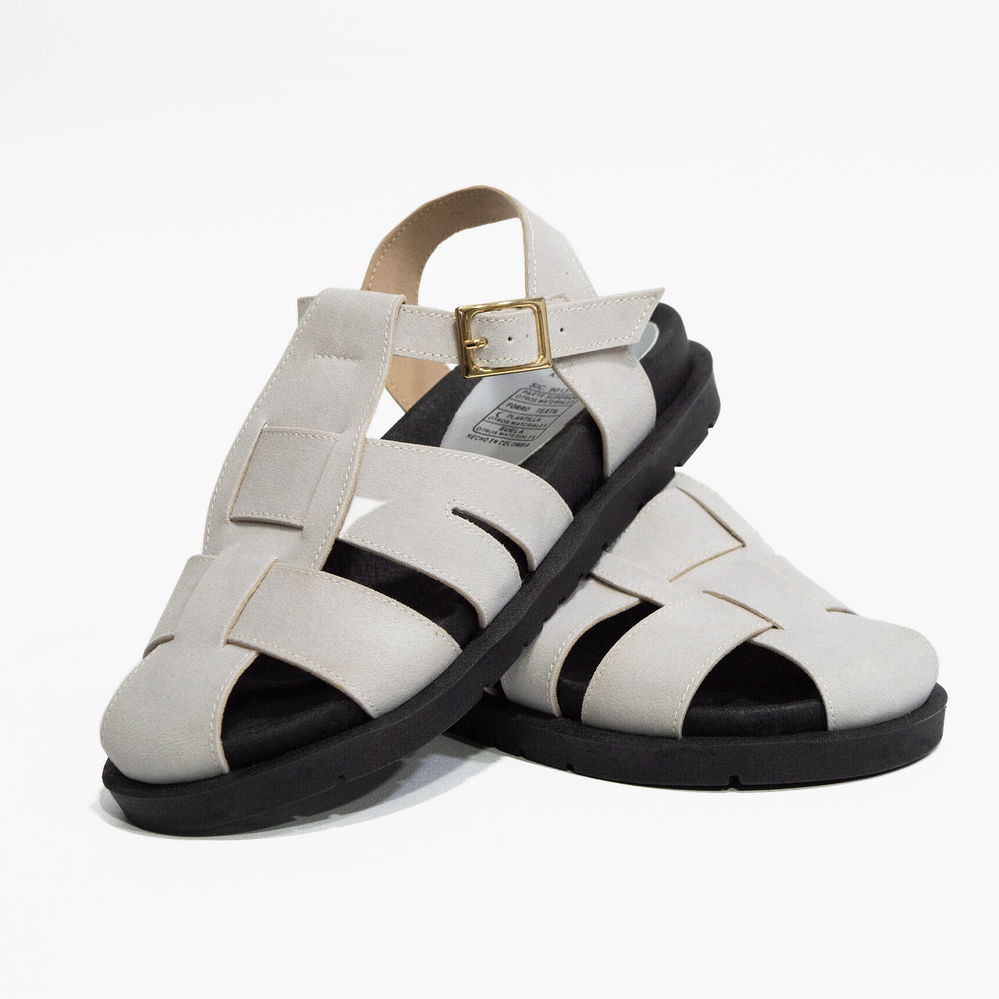 ZUECO DALIA GRIS PERLA - ENVIO GRATIS