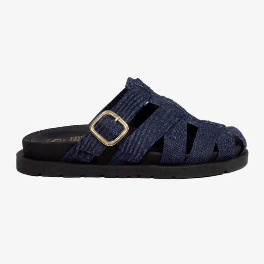 Última tallas -ZUECO ANASTACIA DENIM