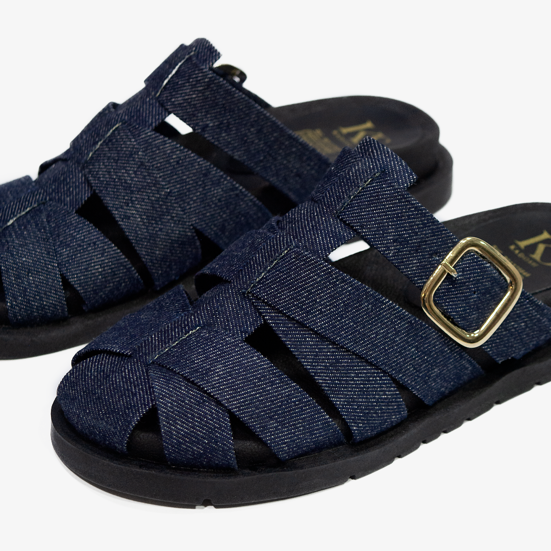 Última tallas -ZUECO ANASTACIA DENIM