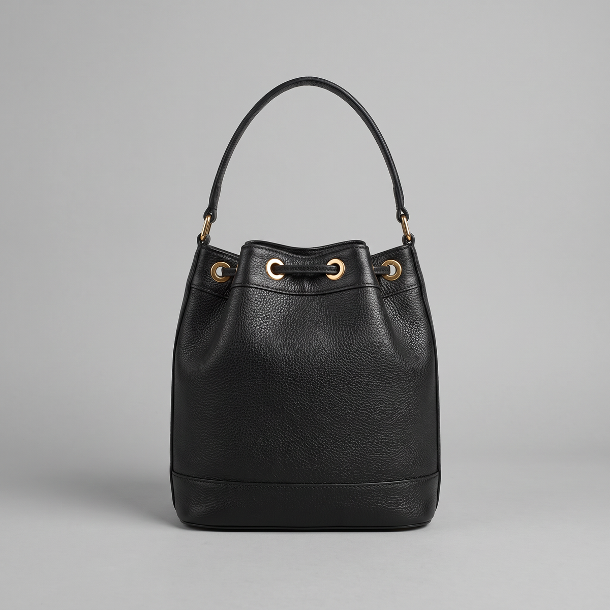 BOLSO LEONORA NEGRO 100% CUERO