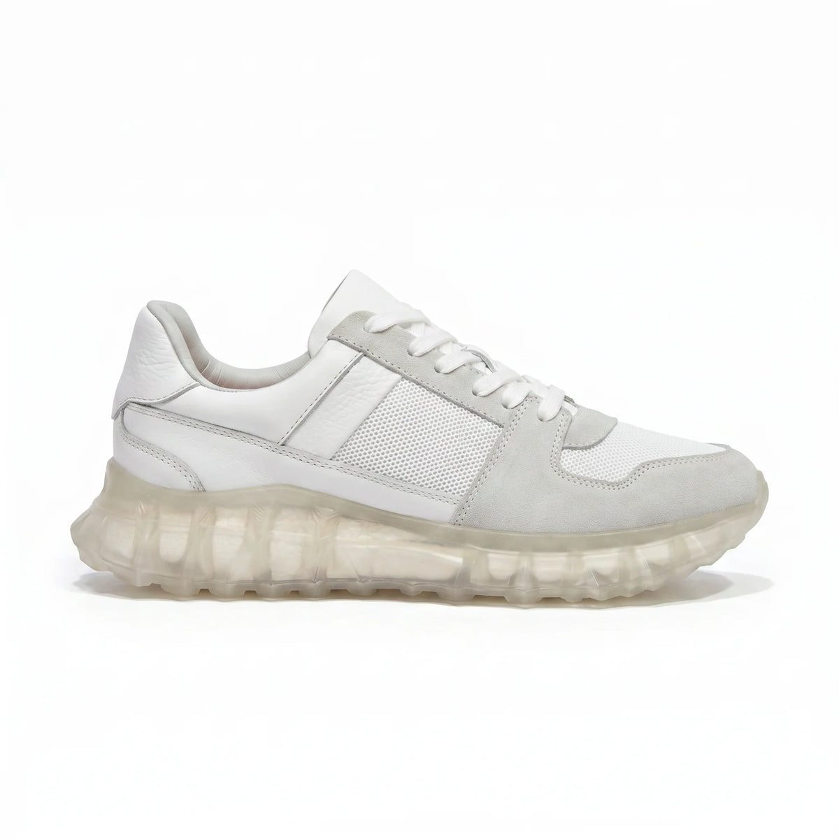 TENIS HOMBRE CUERO MOSCÚ BLANCO