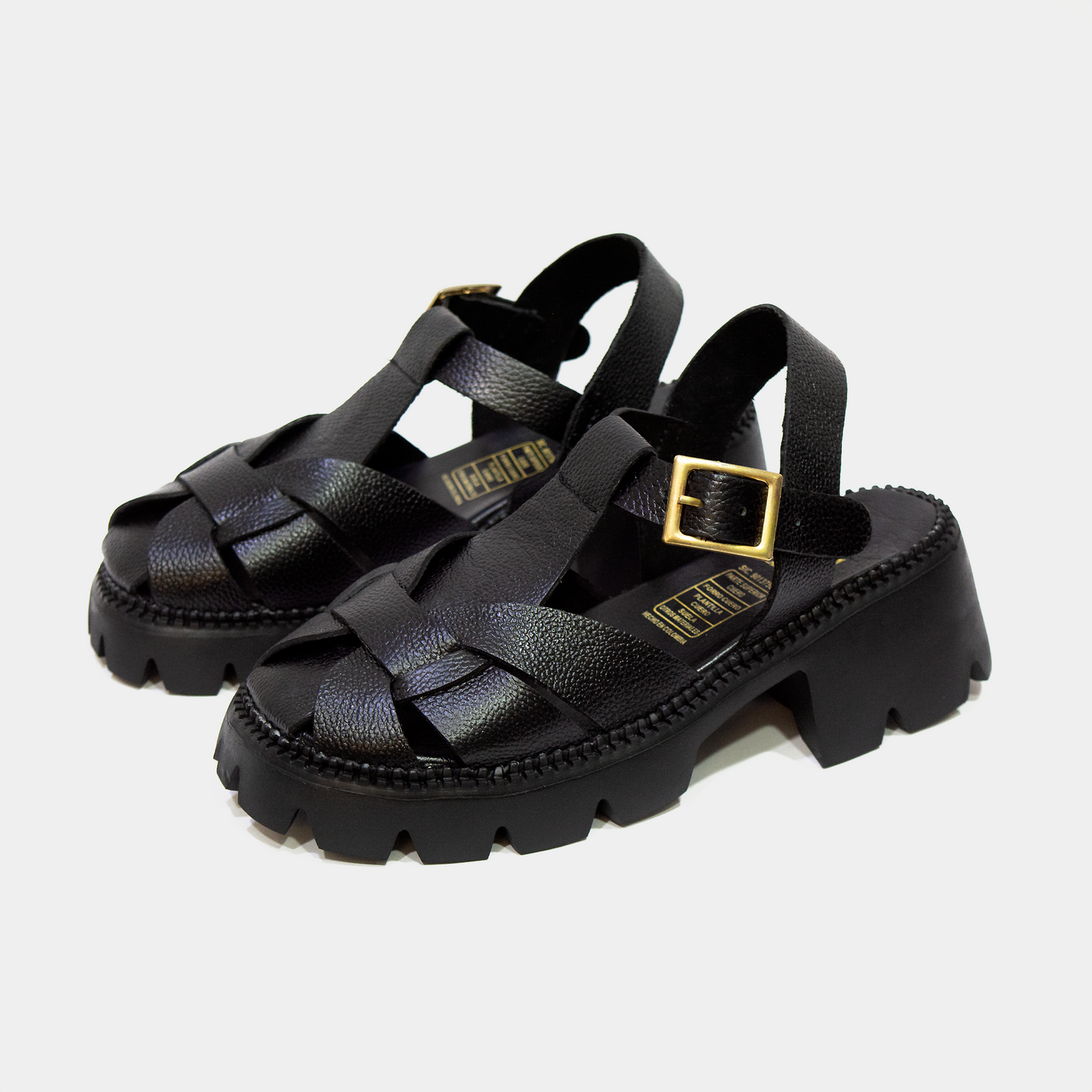 MALVA NEGRA 100% CUERO