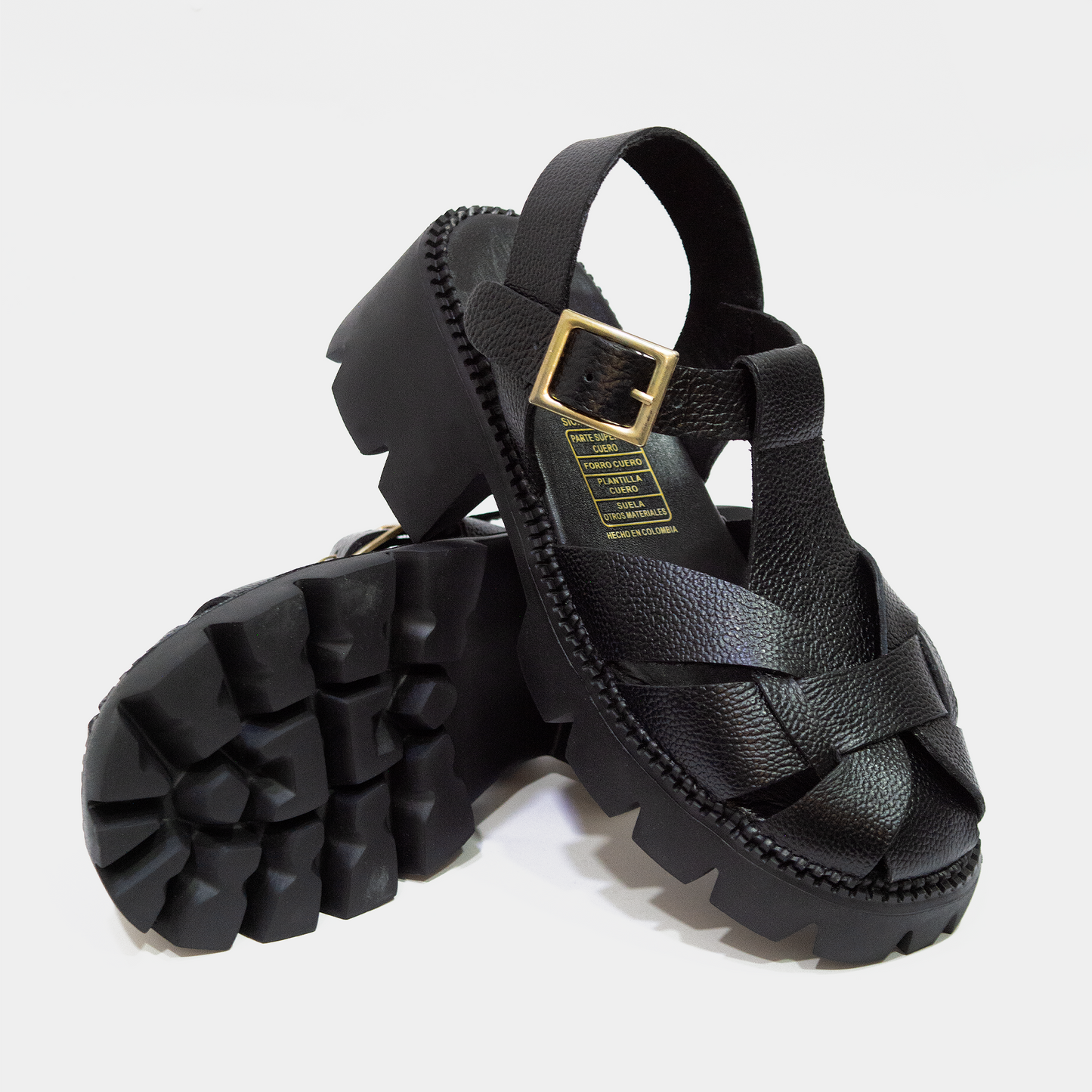 MALVA NEGRA 100% CUERO