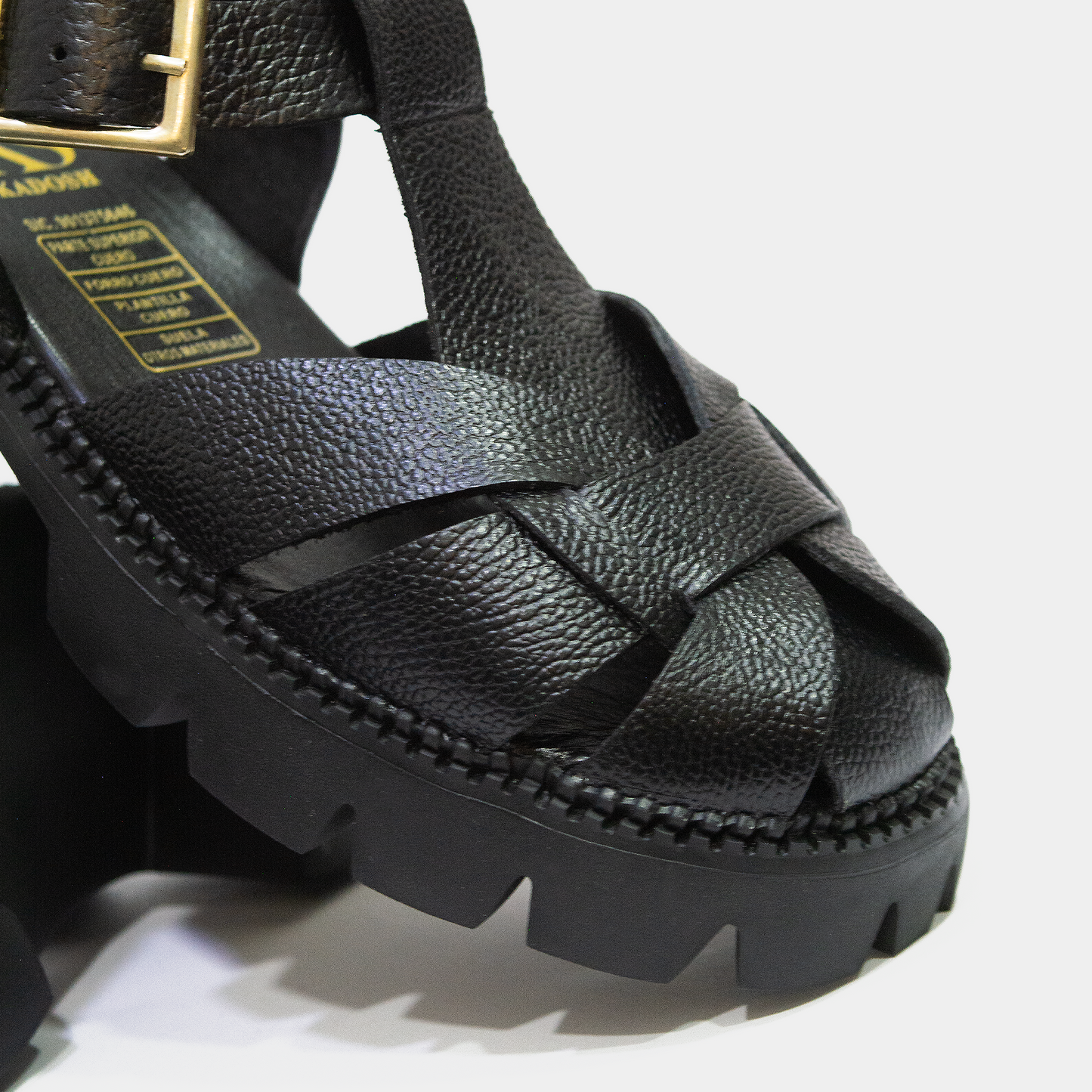 MALVA NEGRA 100% CUERO