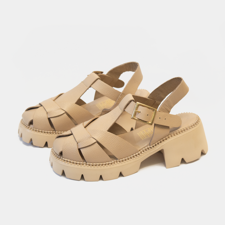 MALVA NUDE 100% CUERO