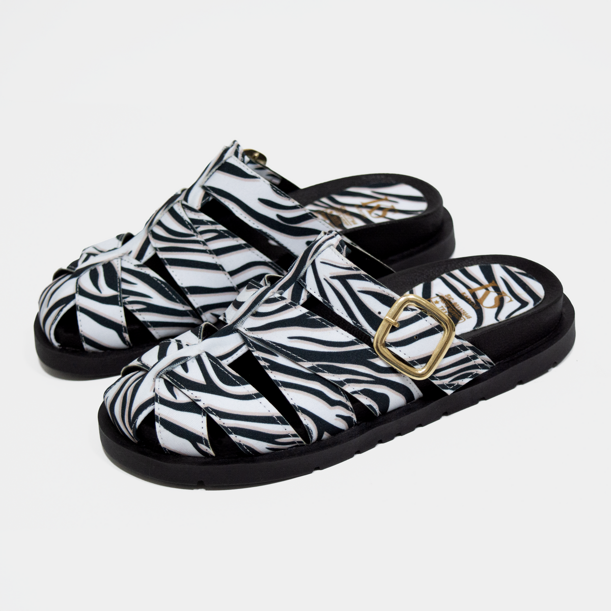 ZUECO ANASTACIA PRINT CEBRA