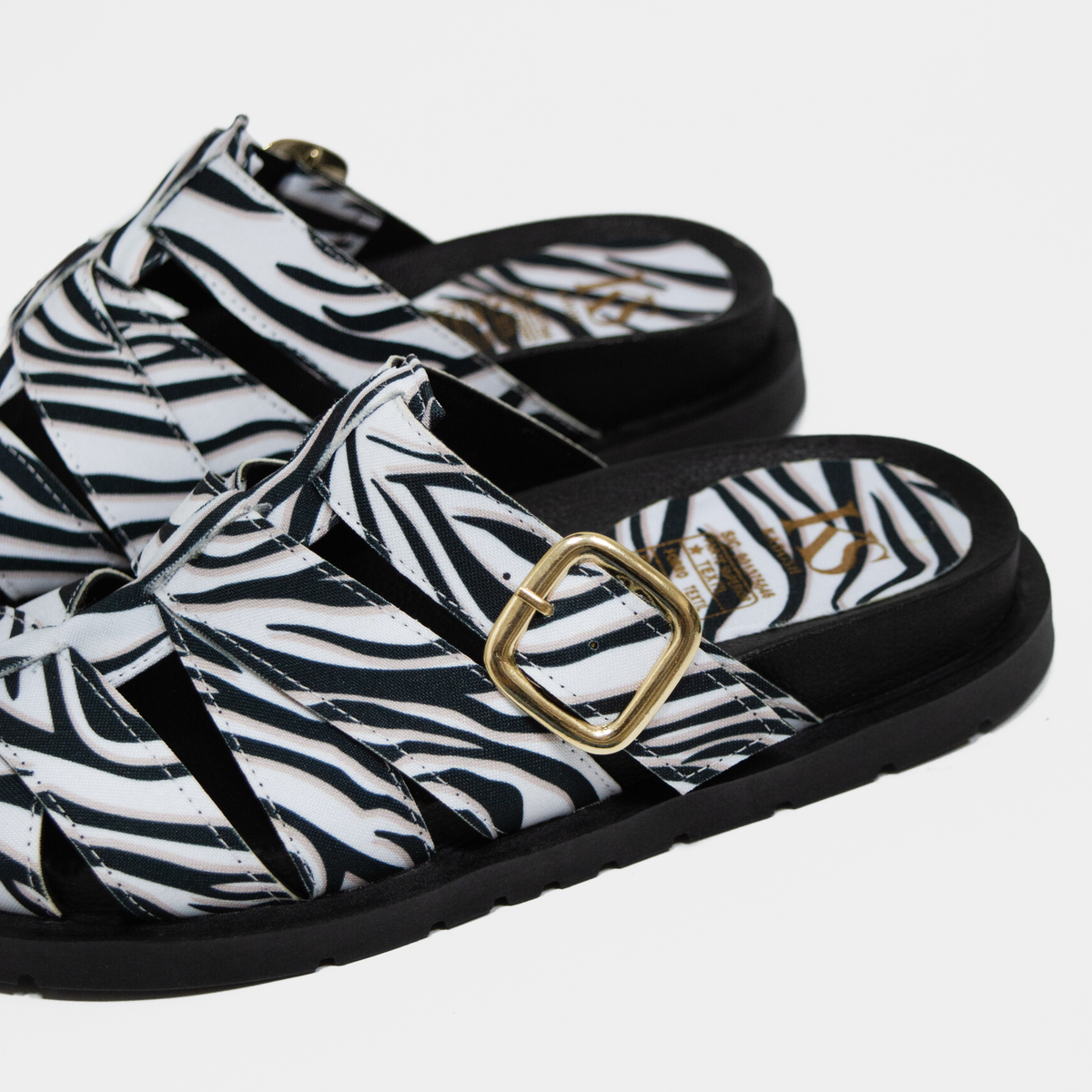 ZUECO ANASTACIA PRINT CEBRA