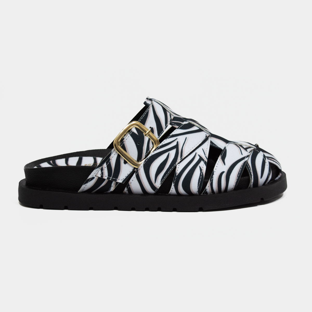ZUECO ANASTACIA PRINT CEBRA