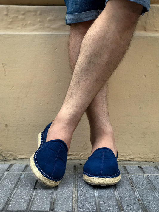 Últimas tallas-TENIS HOMBRE ESPADRILA AZUL