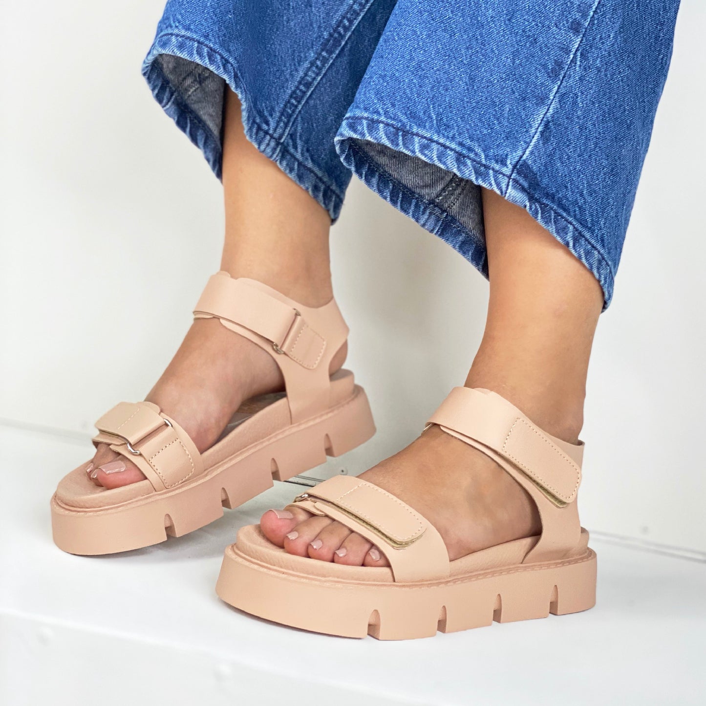 Ultimas tallas - PLATAFORMA URSULA NUDE -ENVÍO GRATIS