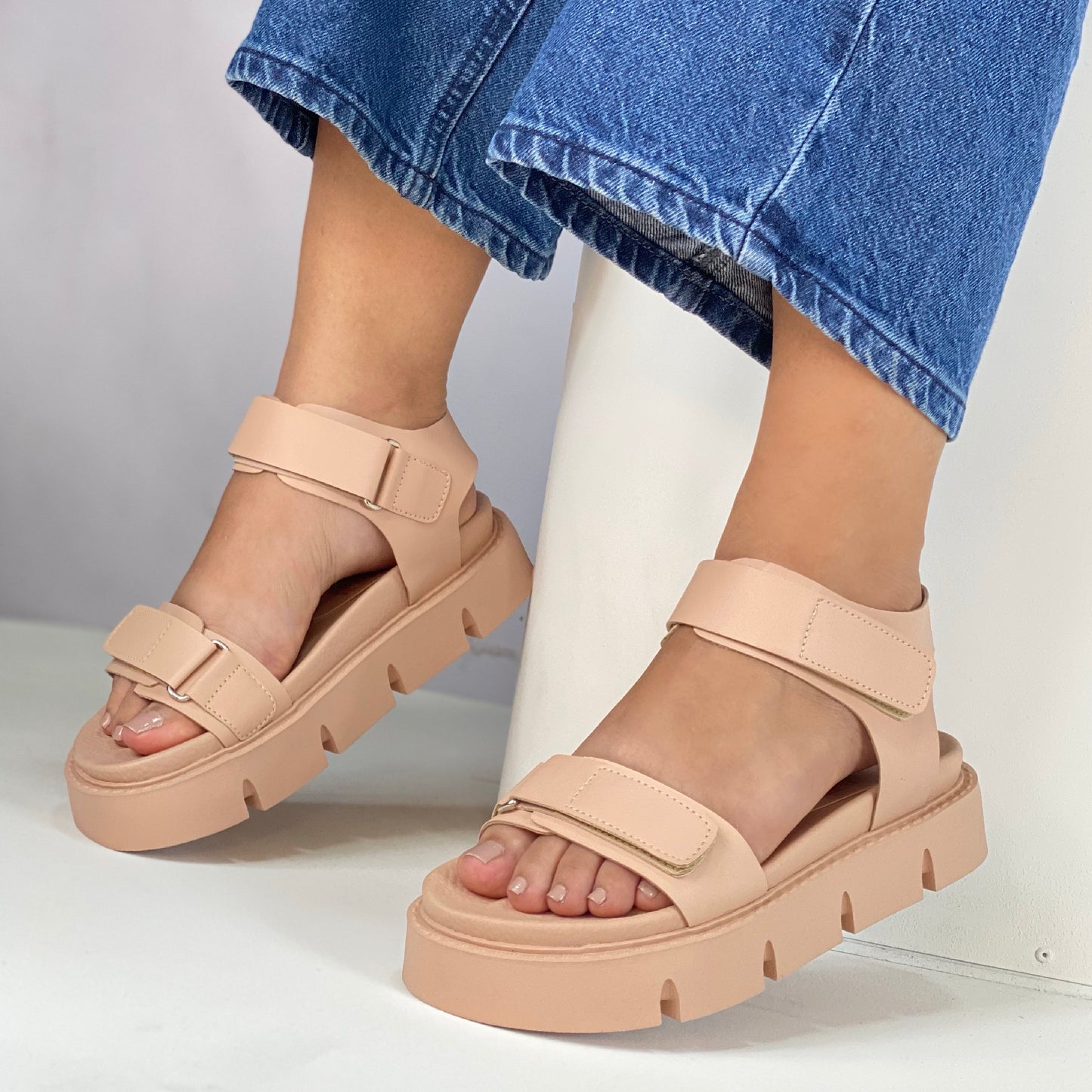 Ultimas tallas - PLATAFORMA URSULA NUDE -ENVÍO GRATIS